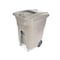 Toter 96 Gal. Graystone Document Trash Can with Wheels and Key Lid Lock CDC96 - alternate 1